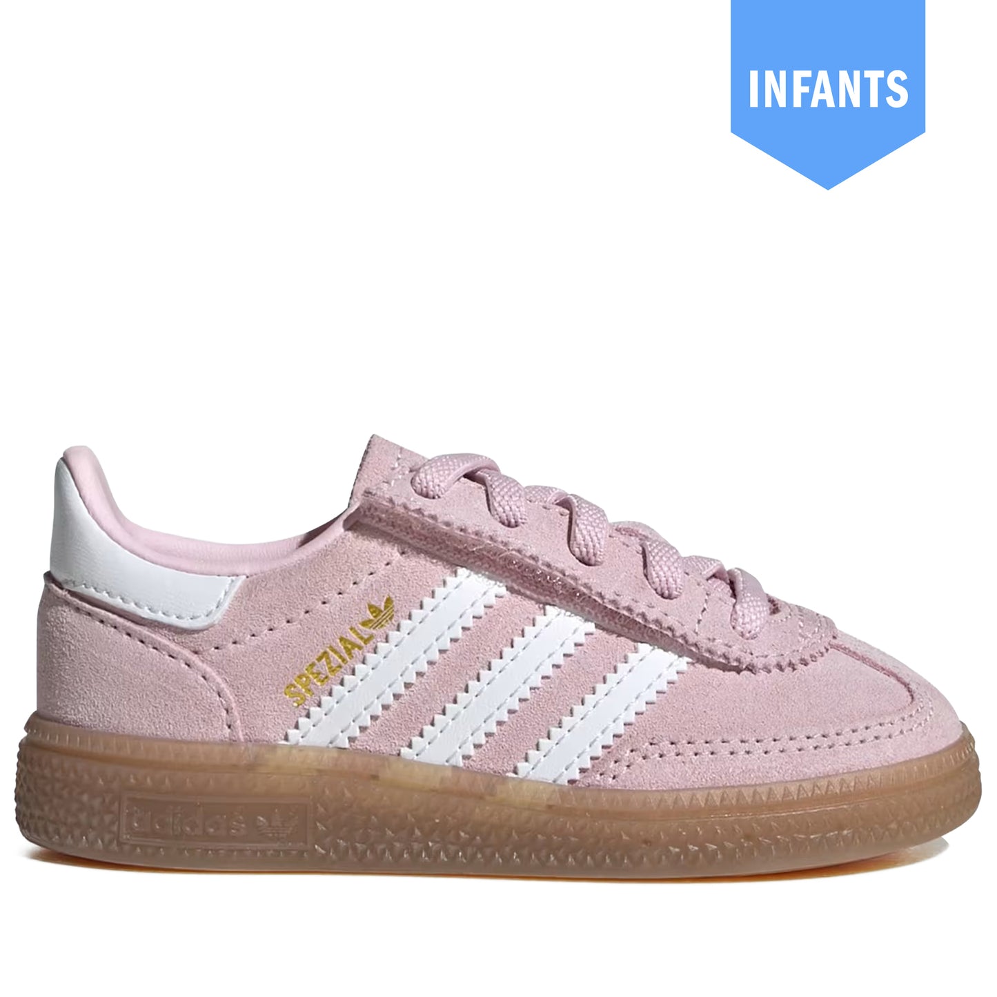 Infant's Adidas Handball Spezial Comfort Closure Shoes - Clear Pink/Cloud White/Gum