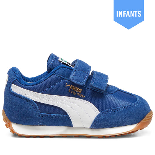 Infant's Puma Easy Rider Vintage - Clyde Royal/White