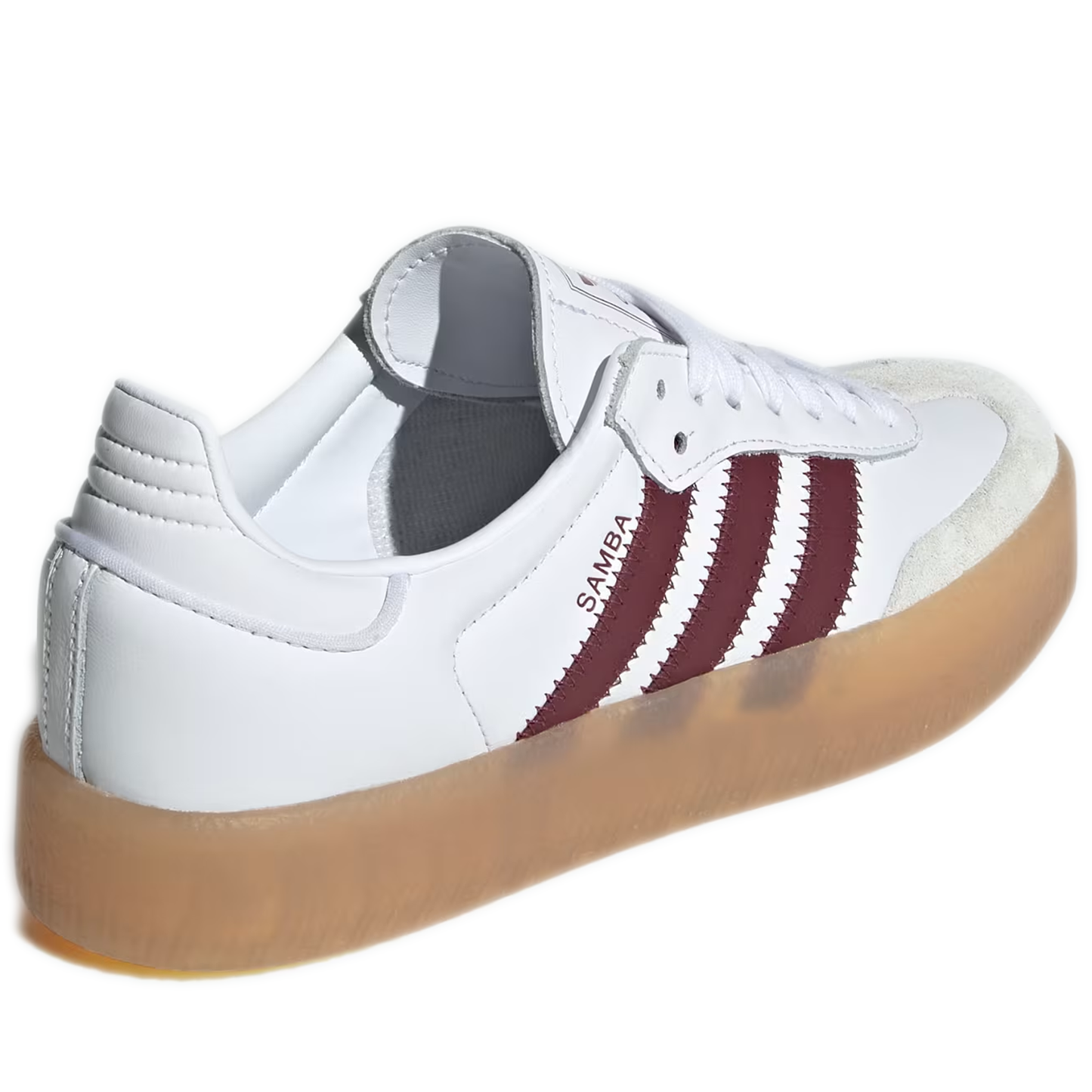 Women's Adidas Sambae Shoes - Cloud White / Shadow Red / Off White