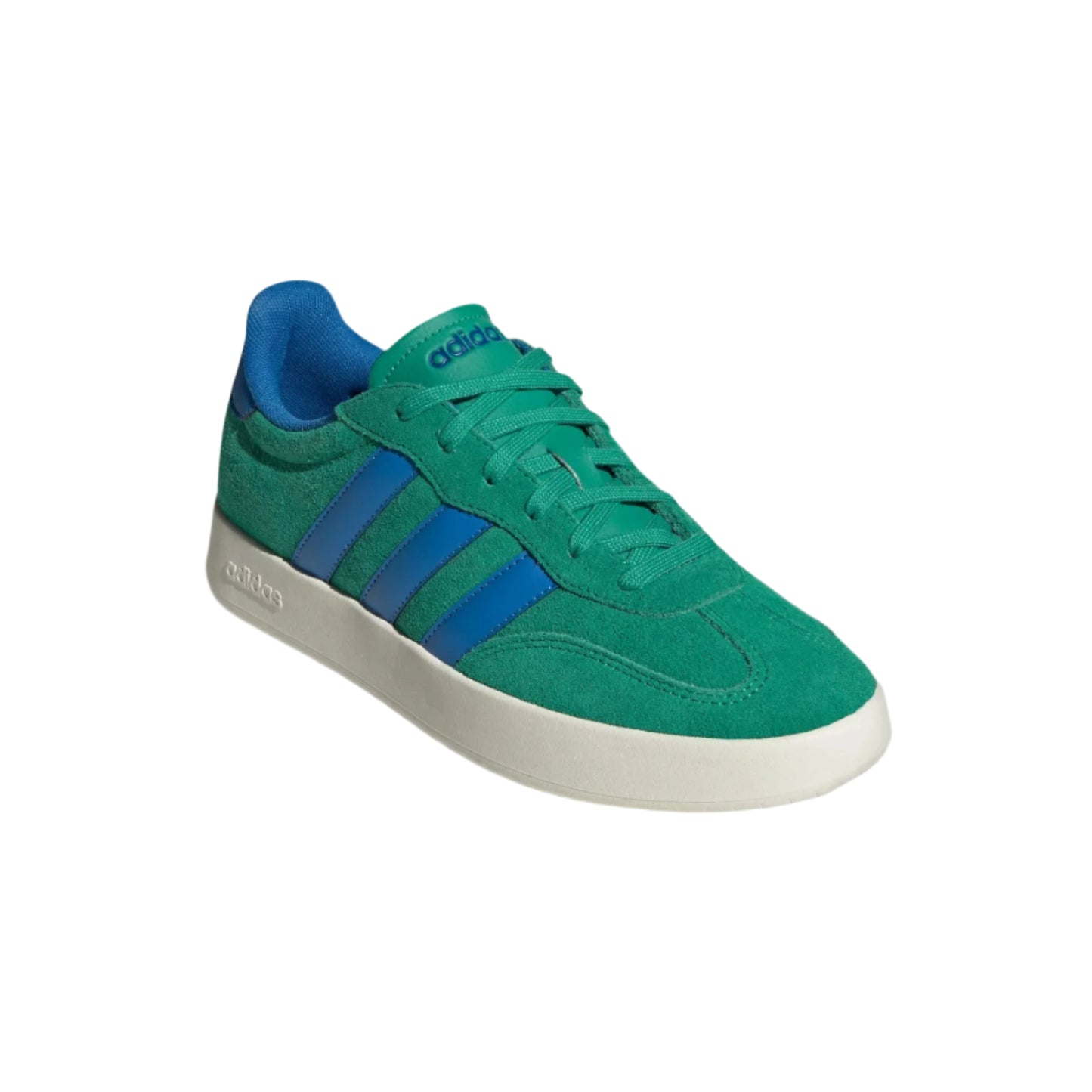 Men's Adidas Barreda Shoes - Court Green/Bright Royal/Off White