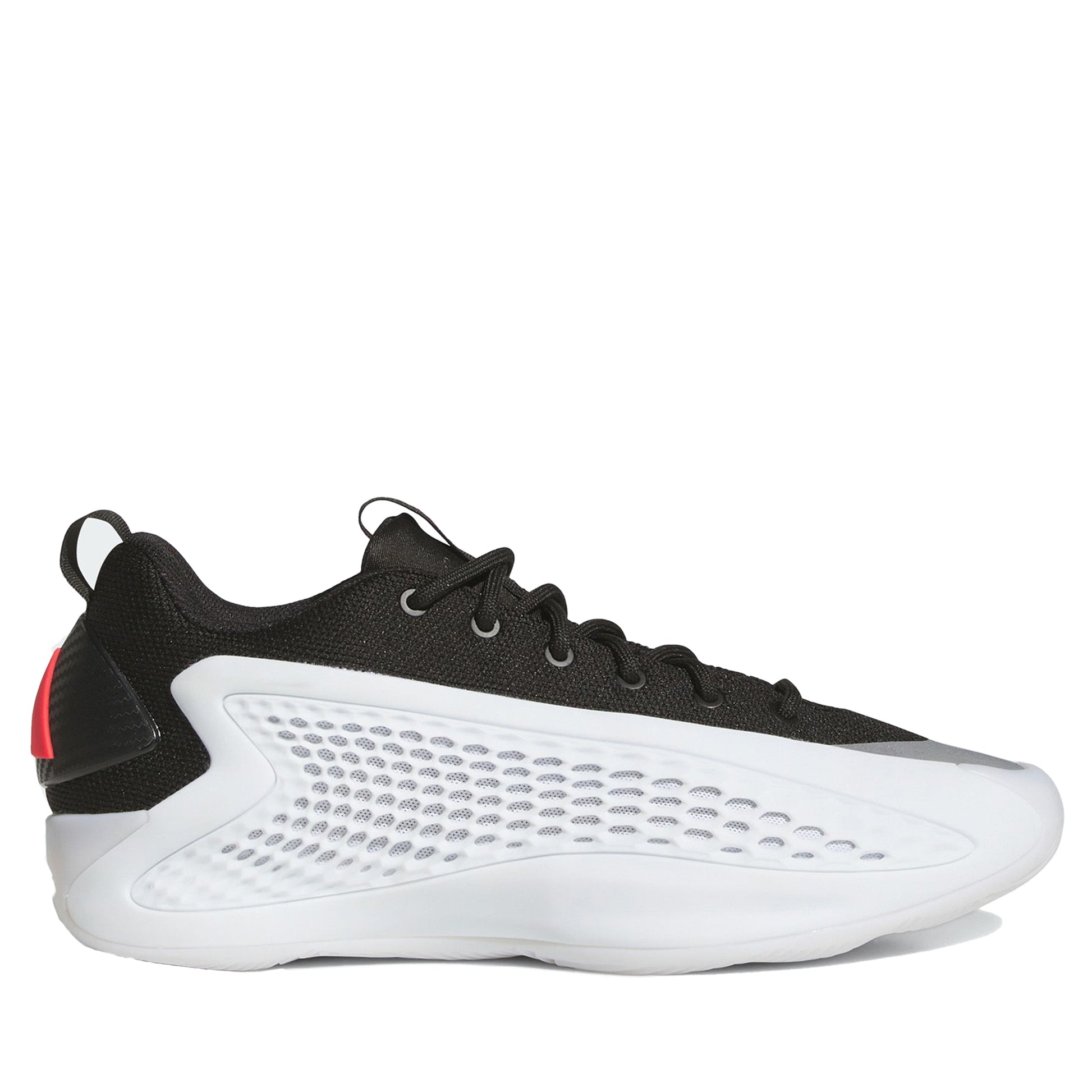 Men's Adidas AE 1 Low - Footwear White/Core Black/Lucid Red - Side