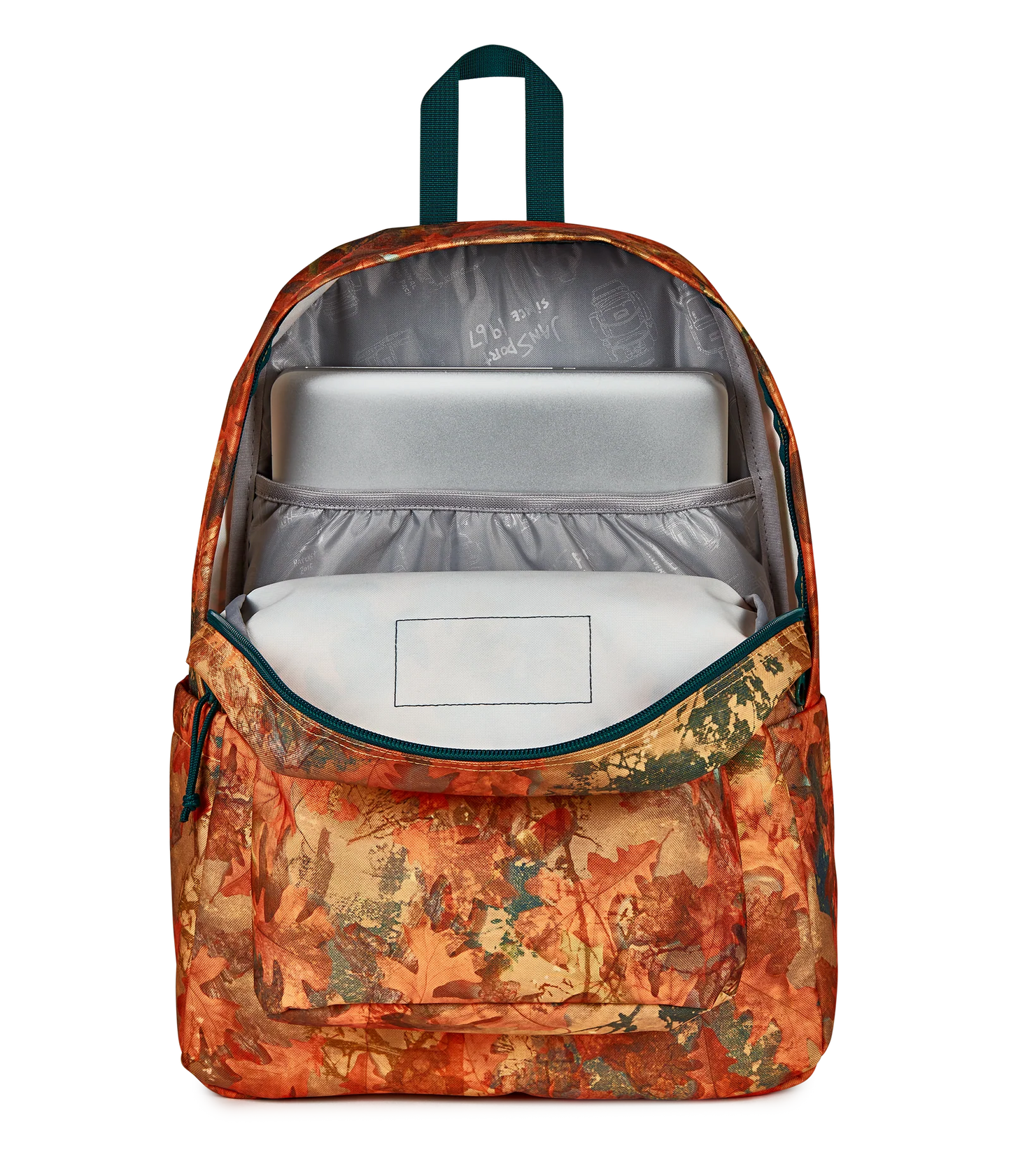 JanSport SuperBreak Plus Backpack - Bogcore Camo Orange