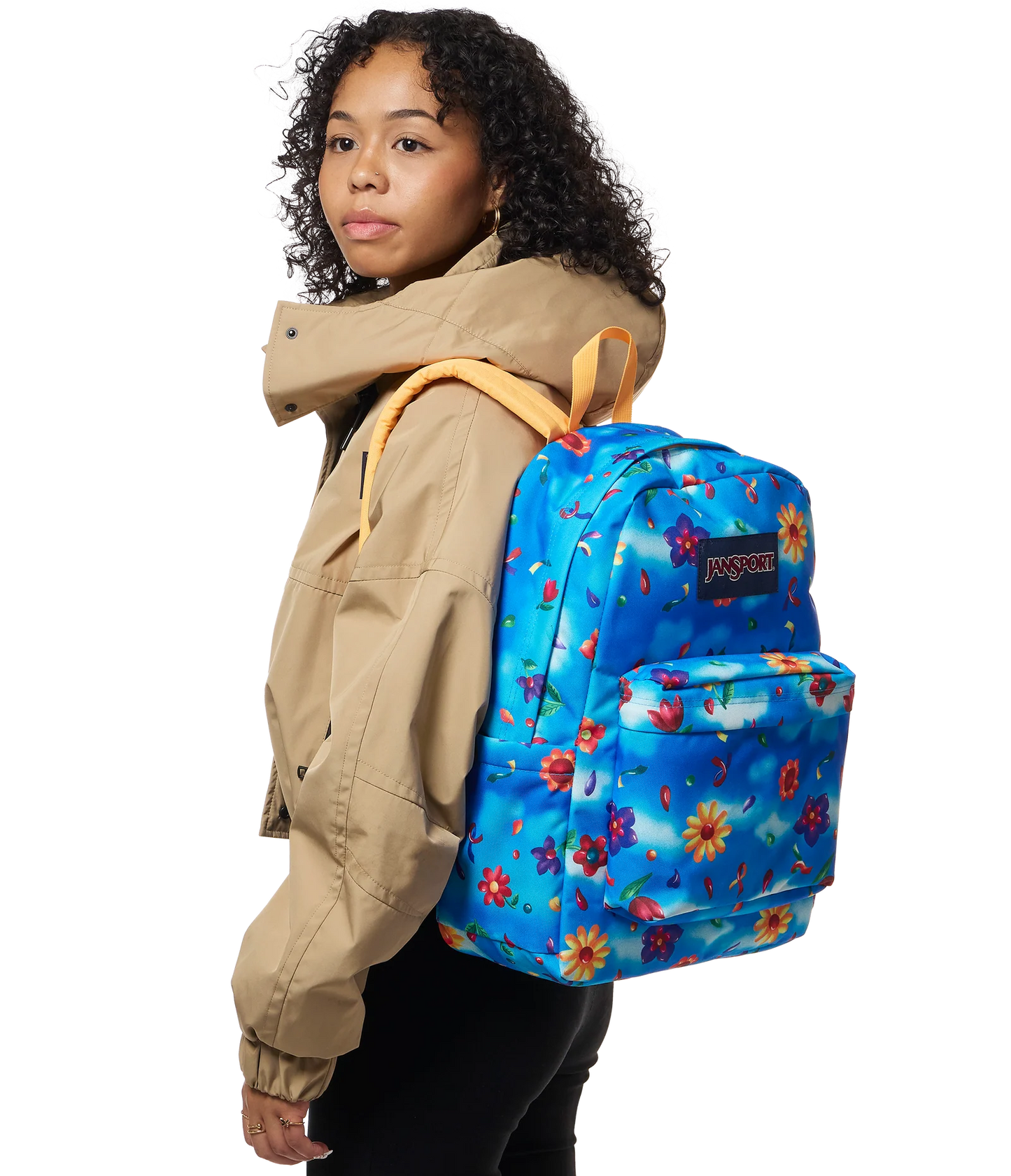 JanSport SuperBreak Plus Backpack - Daydream Floral