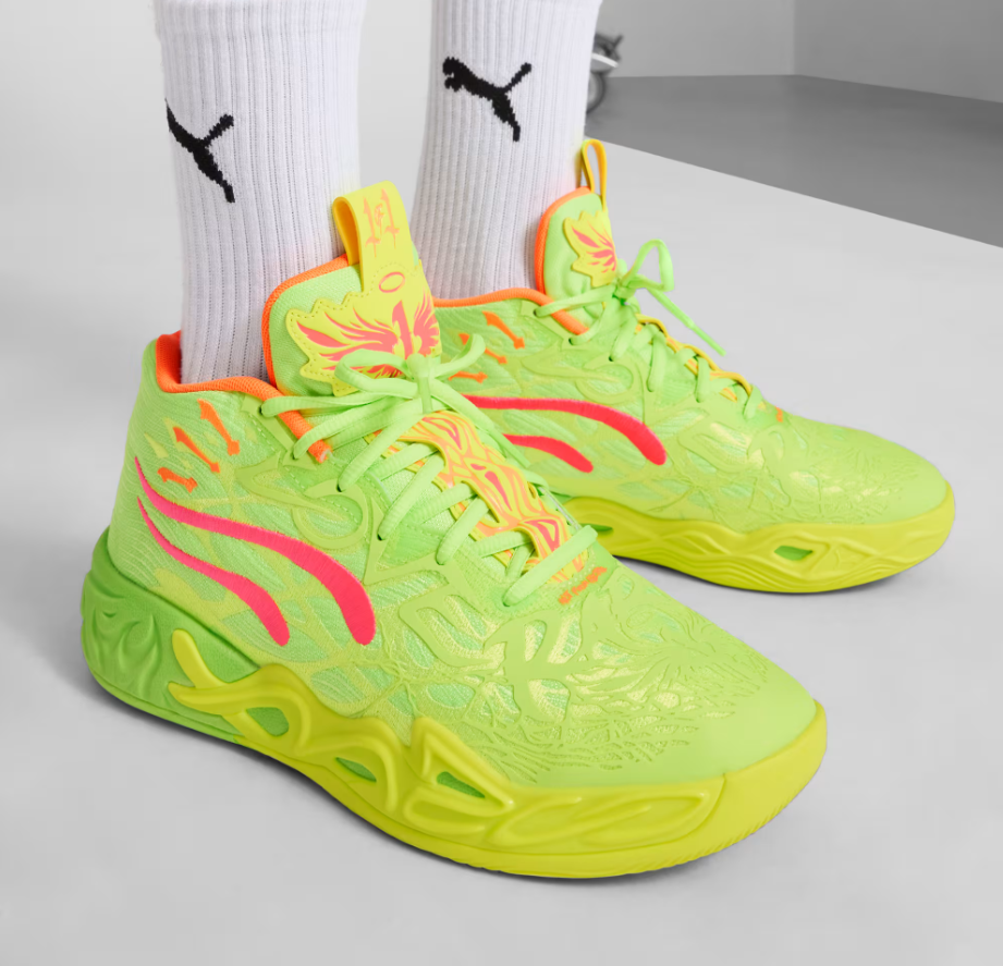 Men's Puma X Lamelo Ball MB.04 "Gem" - Neon Green