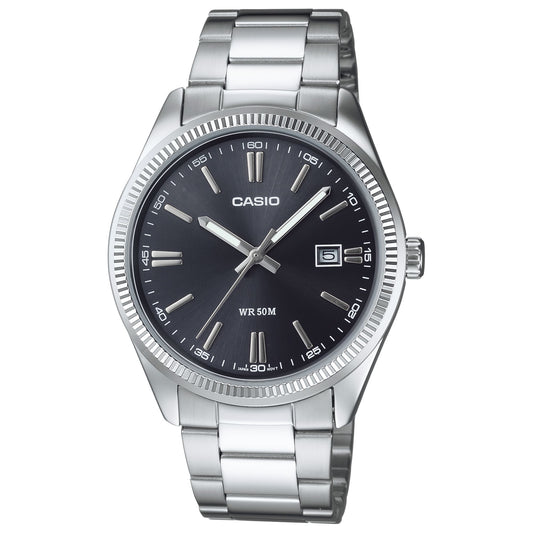 Casio Vintage MTP1302D-1A1VT Watch 38.5mm - Silver