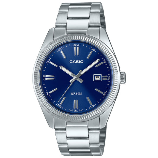 Casio Vintage MTP1302D-2AVT Watch 38.5mm - Blue/Silver