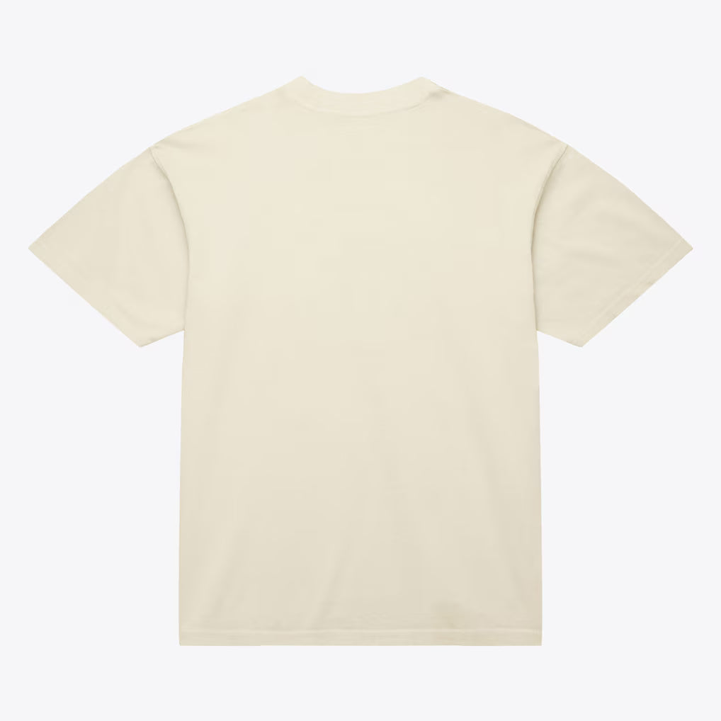 Mitchell & Ness New York Knicks Concrete Apple T-Shirt - Cream