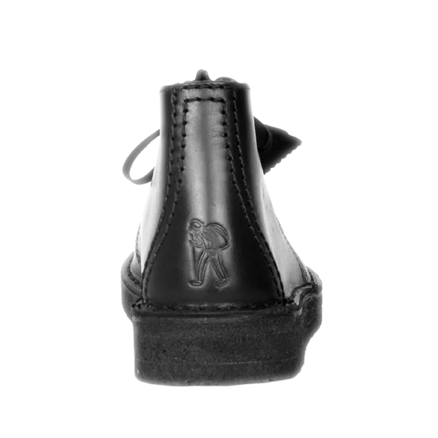 Men's Clarks Desert Trek Hi - Black Polish