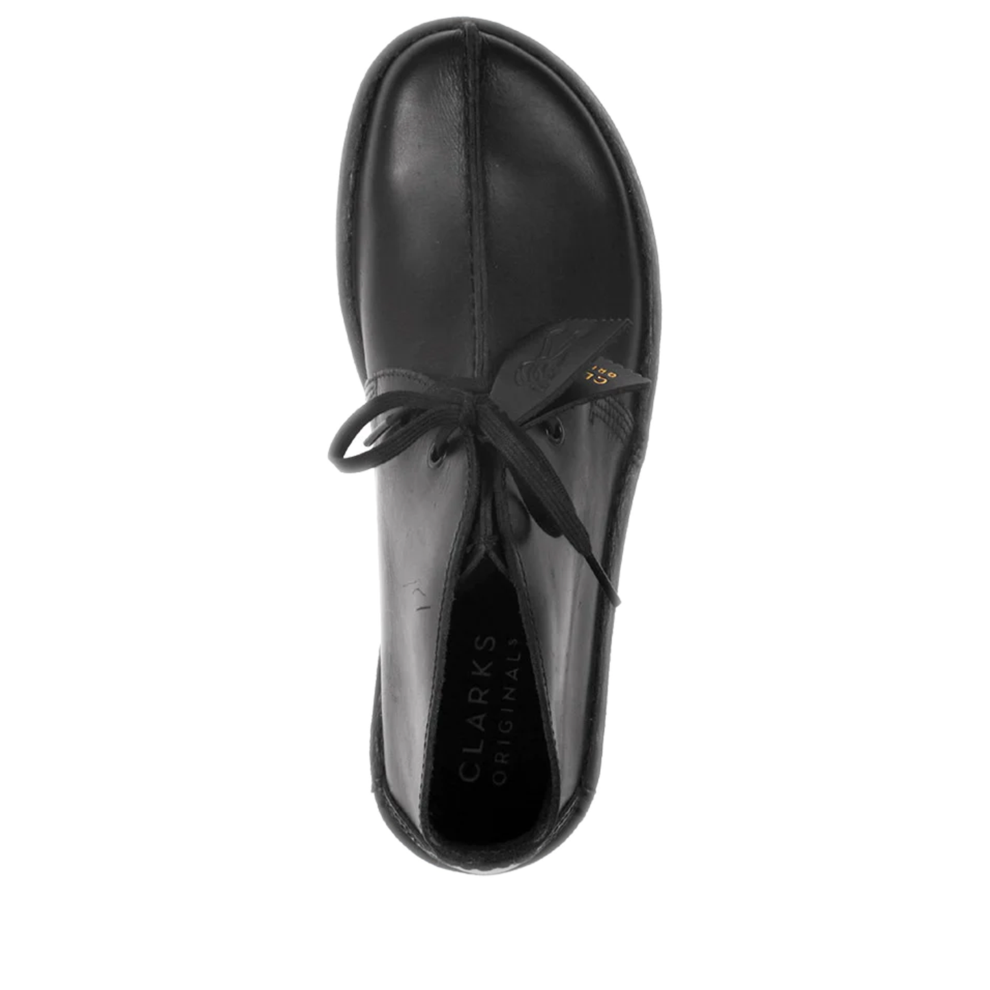 Men's Clarks Desert Trek Hi - Black Polish