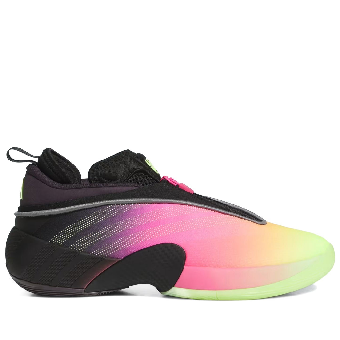 Men's Adidas D.O.N. Issue 7 - Aurora Black/Lucid Pink/Hi-Res Yellow