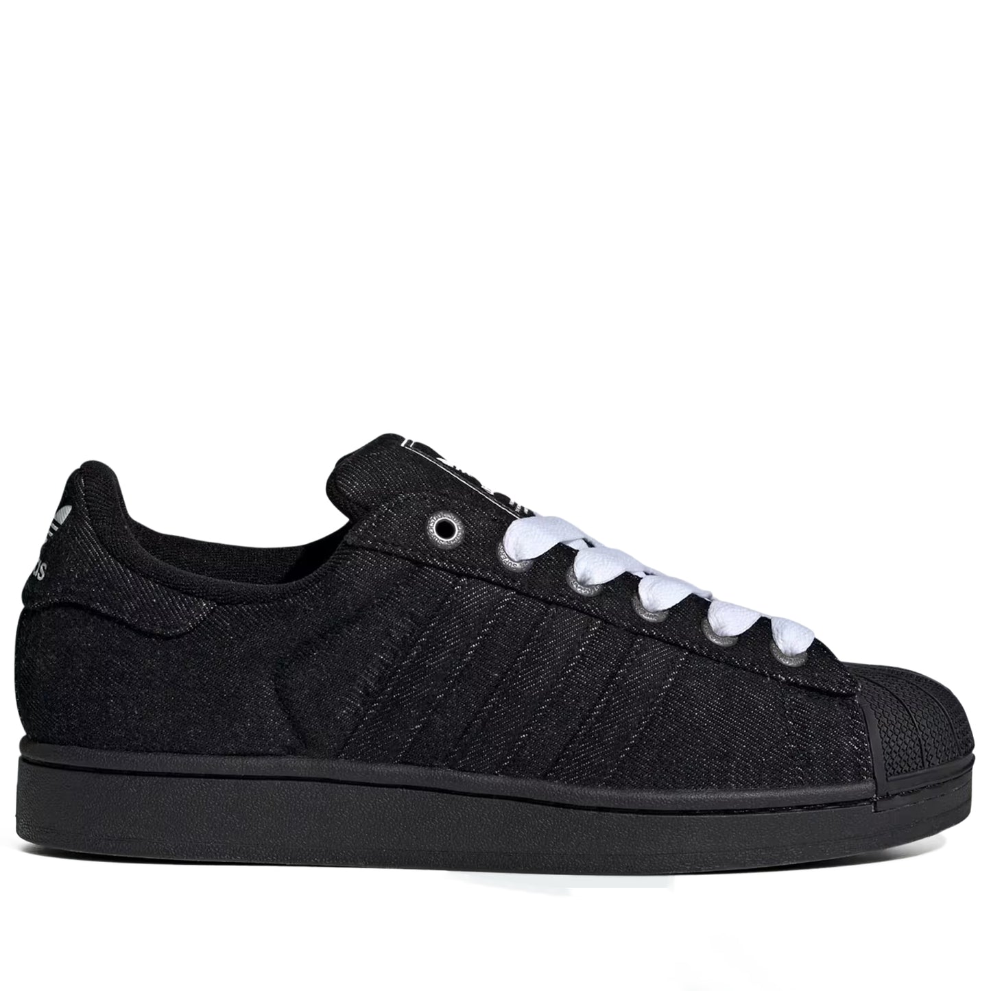 Men's Adidas Superstar II Shoes - Core Black/Core Black/Cloud White