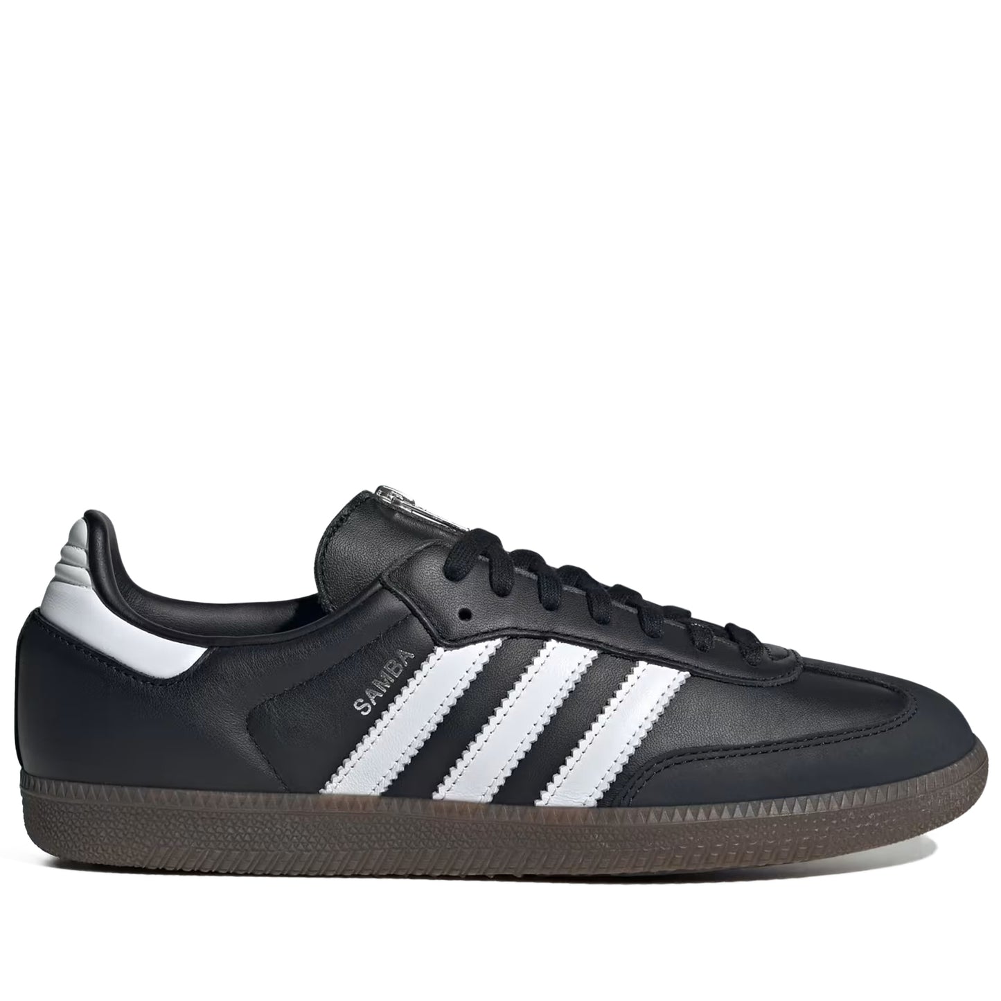 Men's Adidas x Jeremy Scott Samba OG Shoes - Core Black/Cloud White/Gum