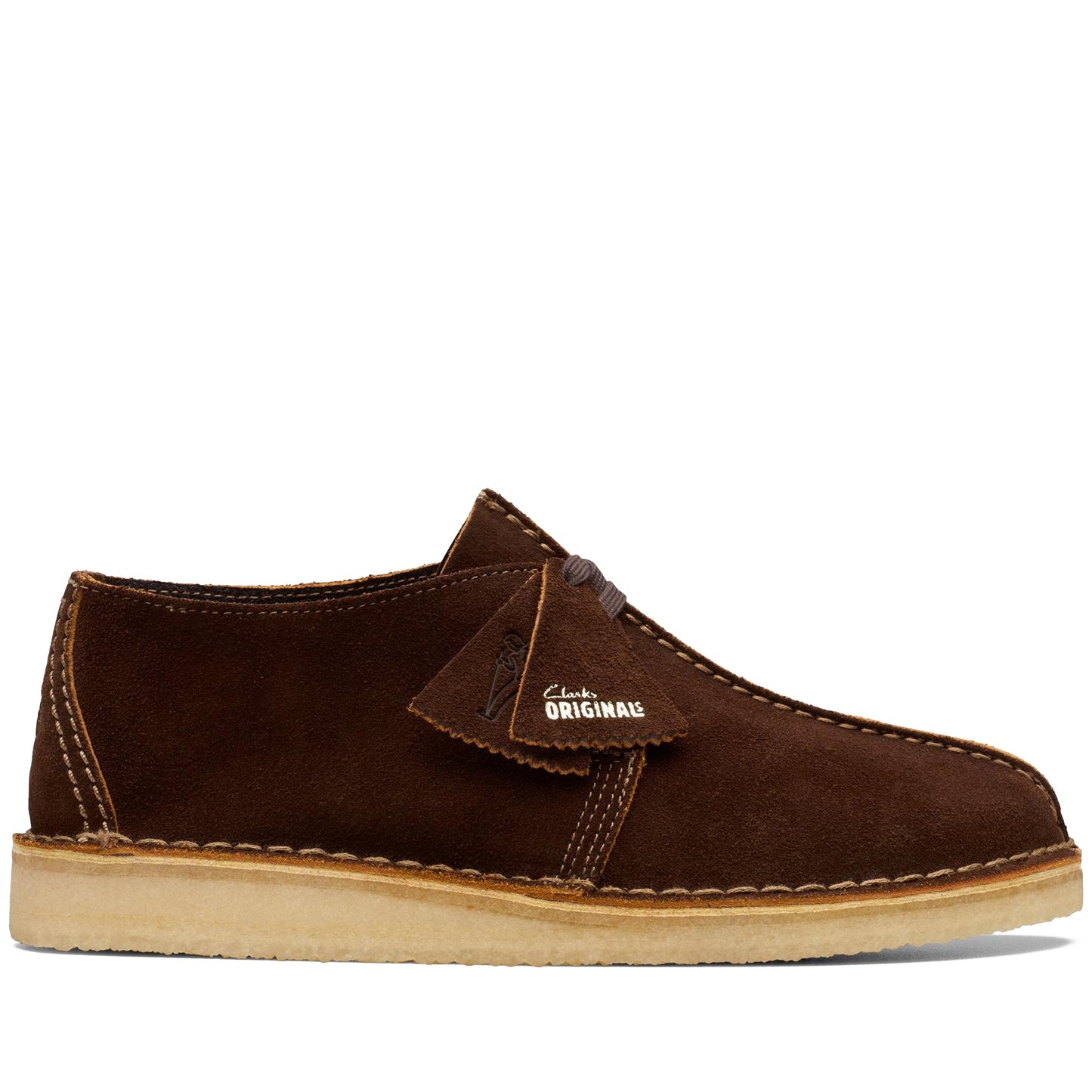 Men's Clarks Desert Trek Suede - Brown/Chestnut