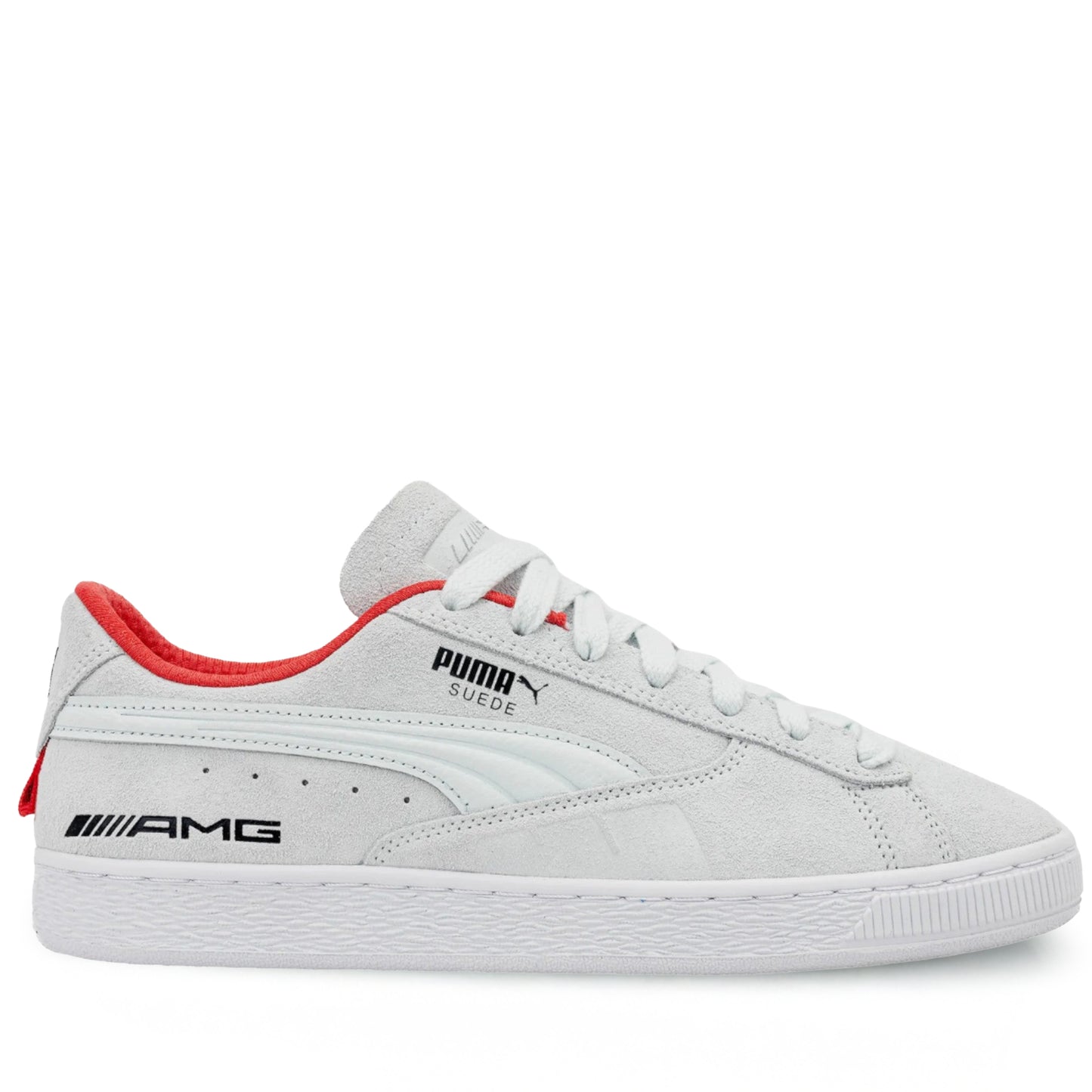 Men's Puma AMG Suede T - White/Red