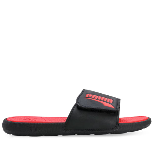 Men's Puma Cool Cat 2.0 V FS Slides - Black/Red