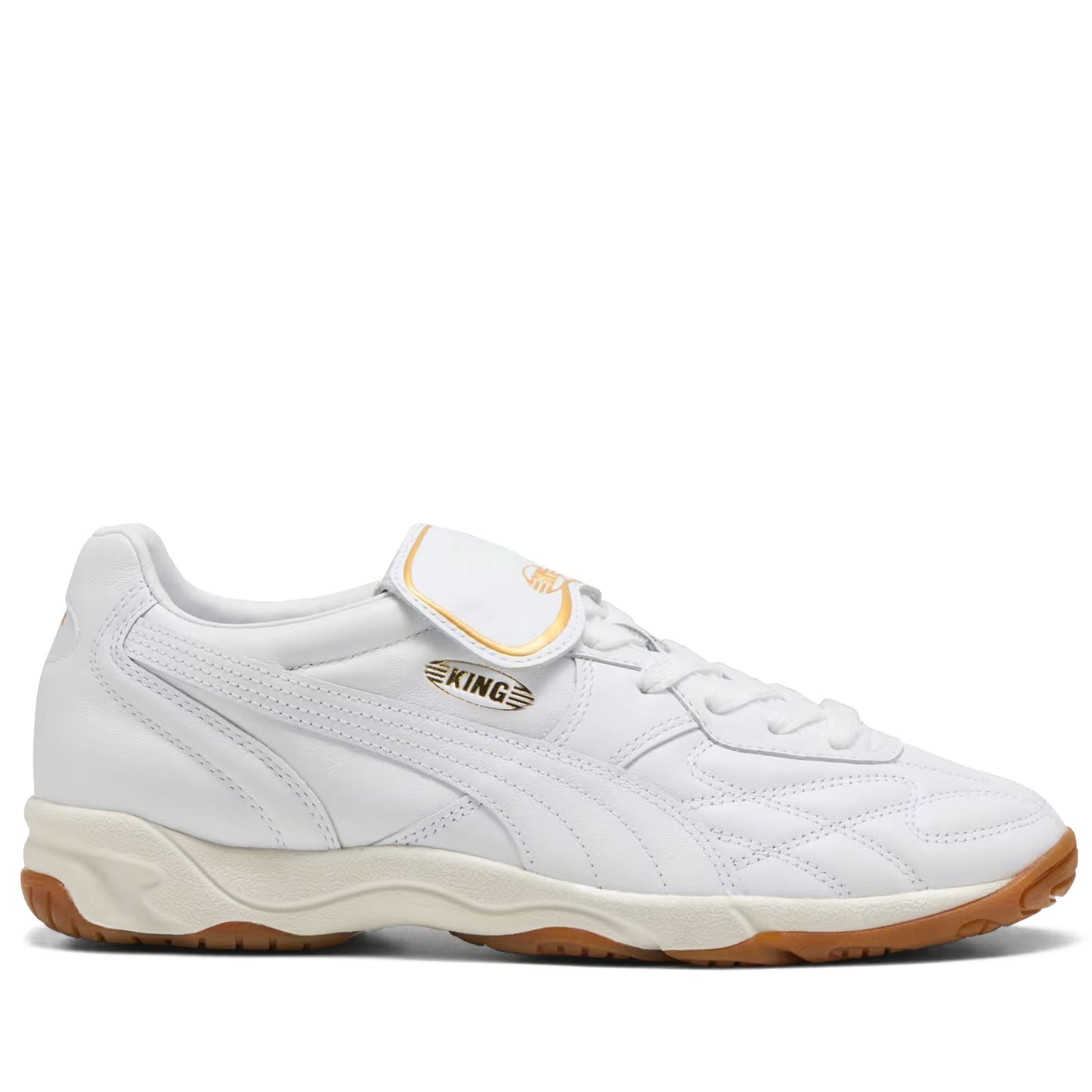 Men's Puma King Indoor Sneakers - White/Frosted Ivory