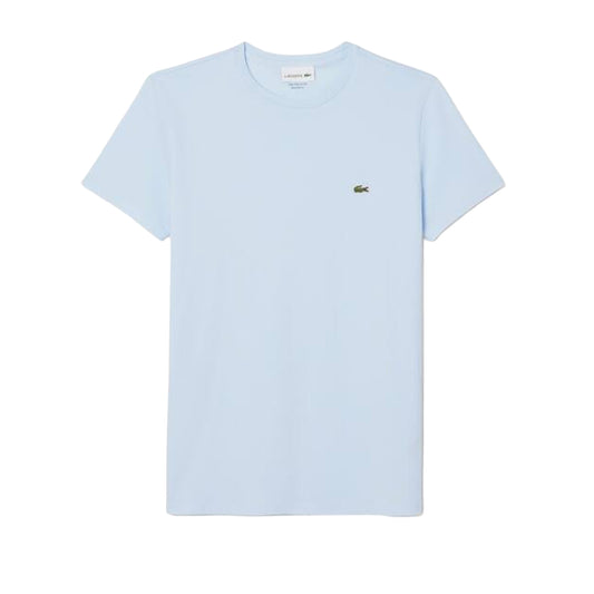 Men's lacoste Cotton Pima T-shirt - Light Blue