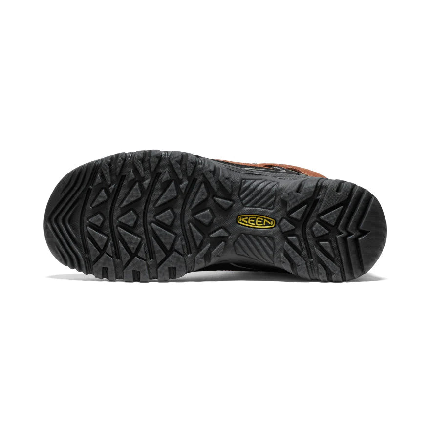 Men's Keen Targhee IV Mid Waterproof Hiking Boots - Bison/Black