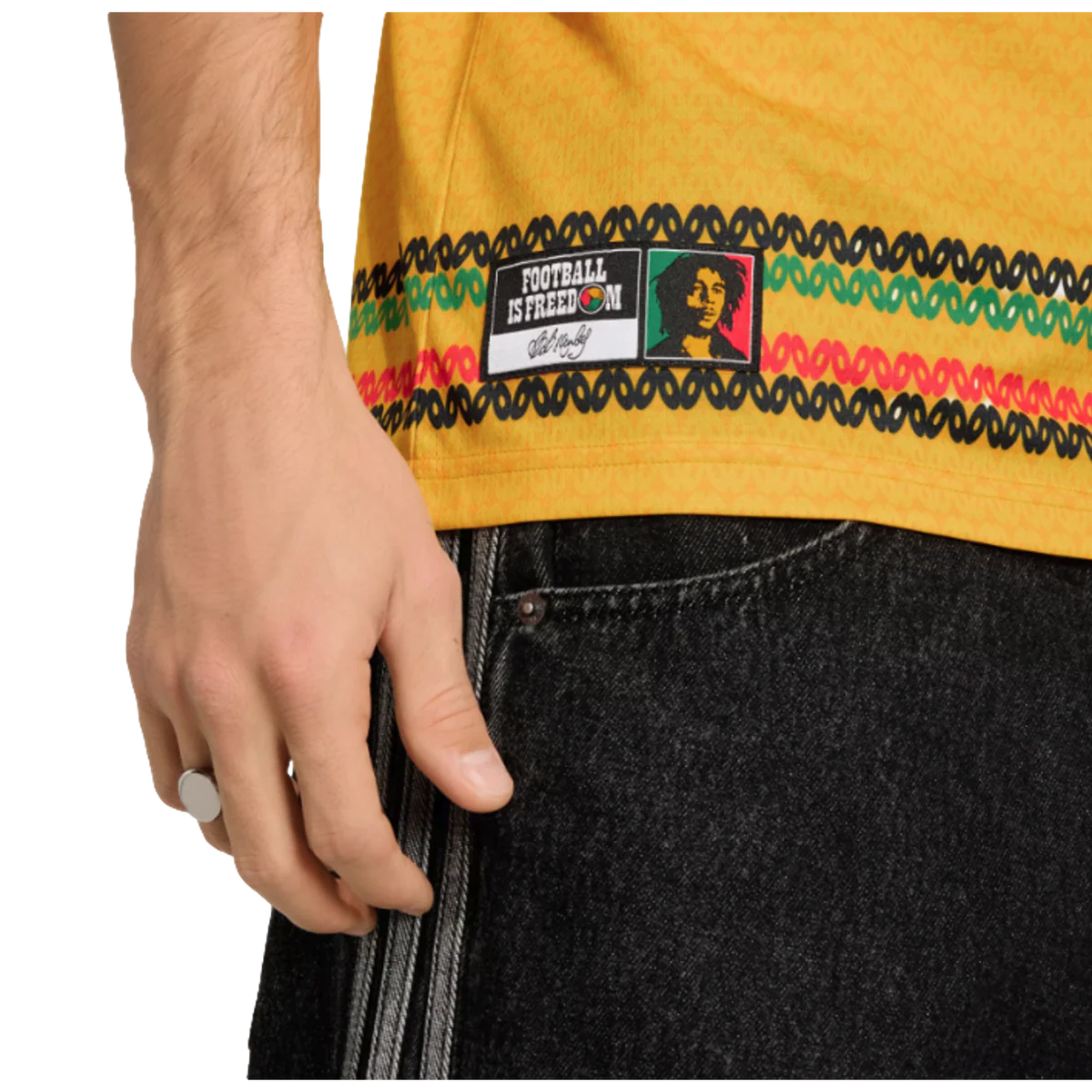 Men's Adidas x Bob Marley Jamaica 2026 Jersey