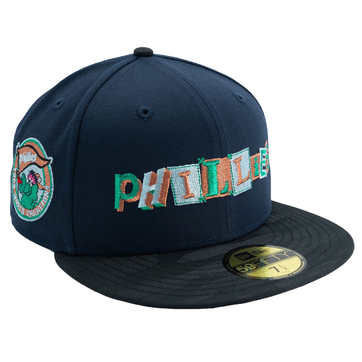 New Era Philadelphia Phillies 59Fifty Fitted Hat - Night Navy