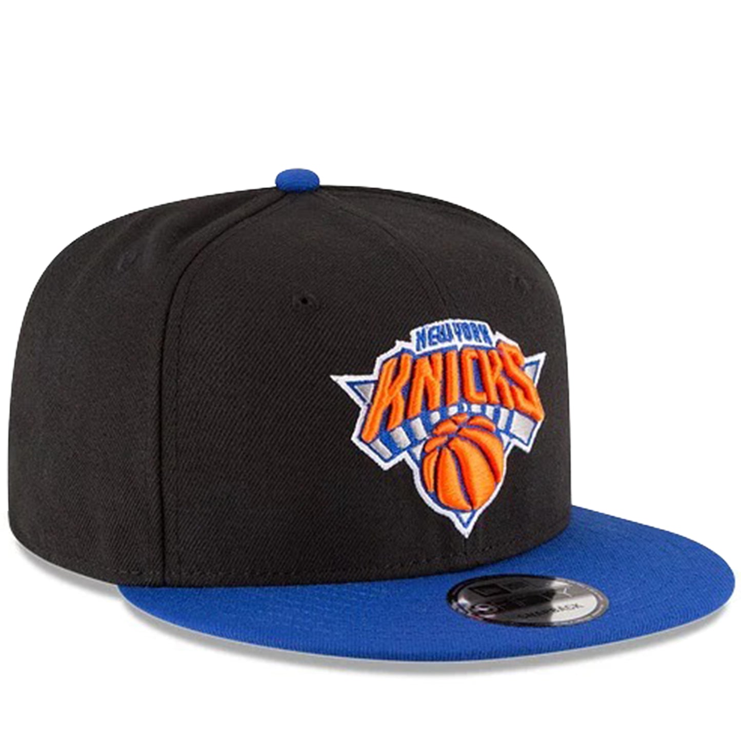 New Era New York Knicks 9FIFTY Snapback Hat - Two Tone Black/Blue