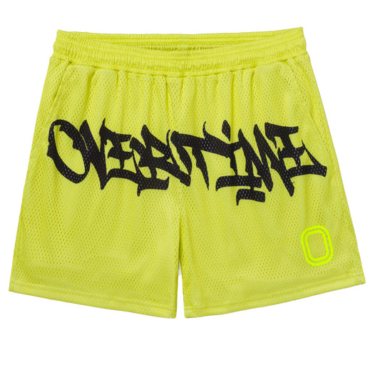 Overtime Vandal Mesh Shorts - Green