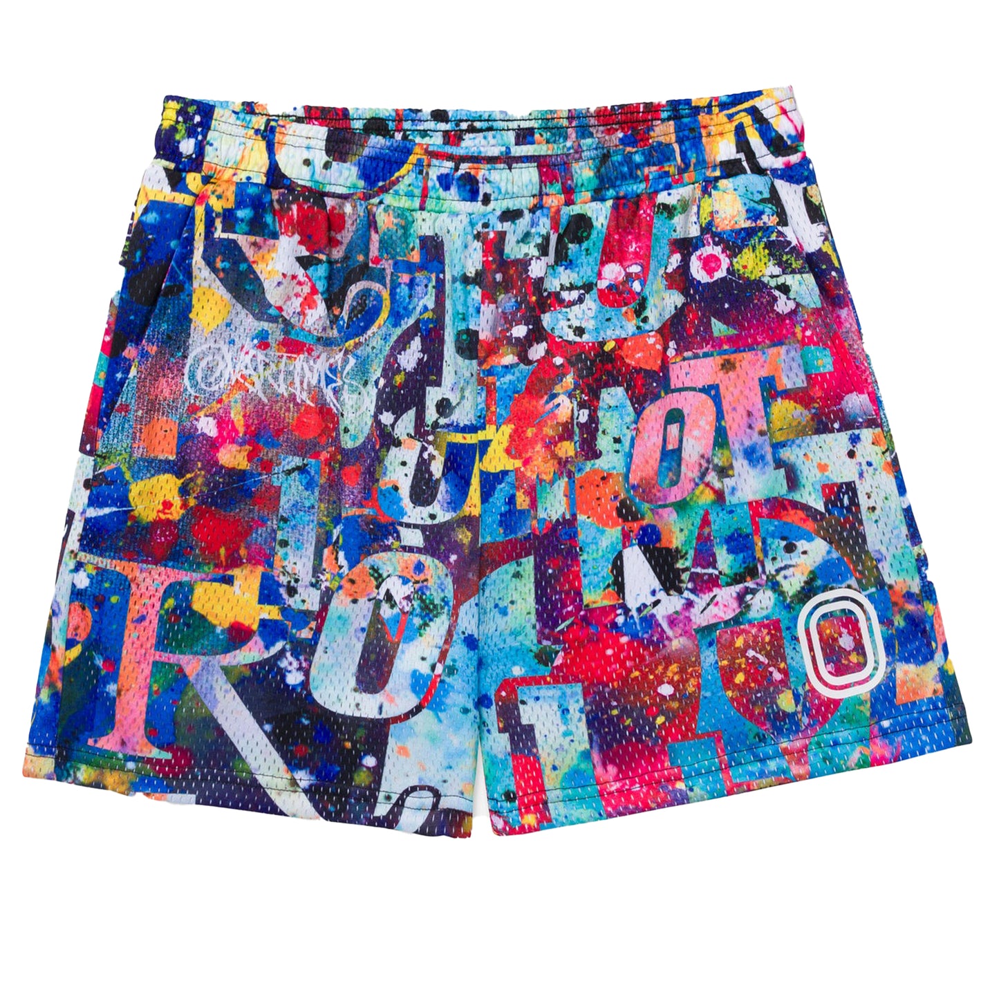 Overtime Vandal Mesh Shorts - Red