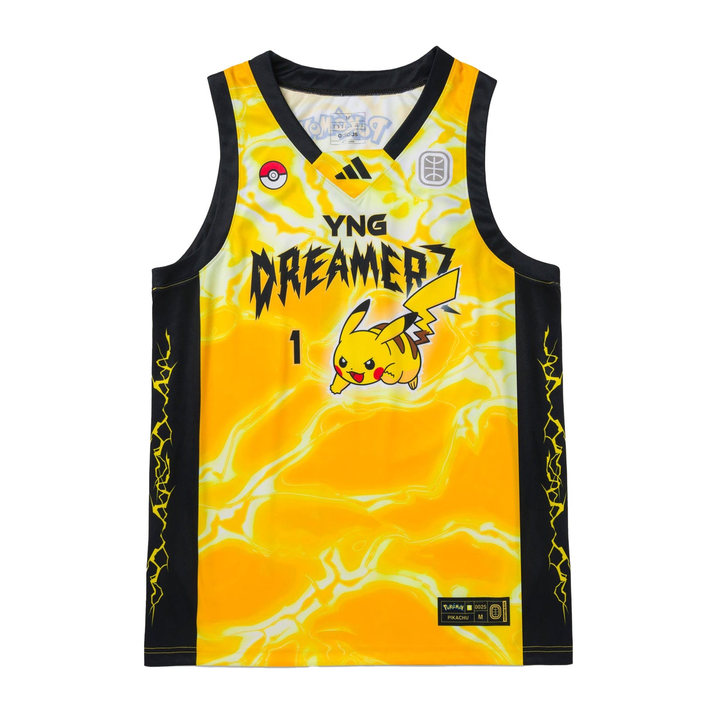 Overtime X Pokemon - Pikachu Jersey