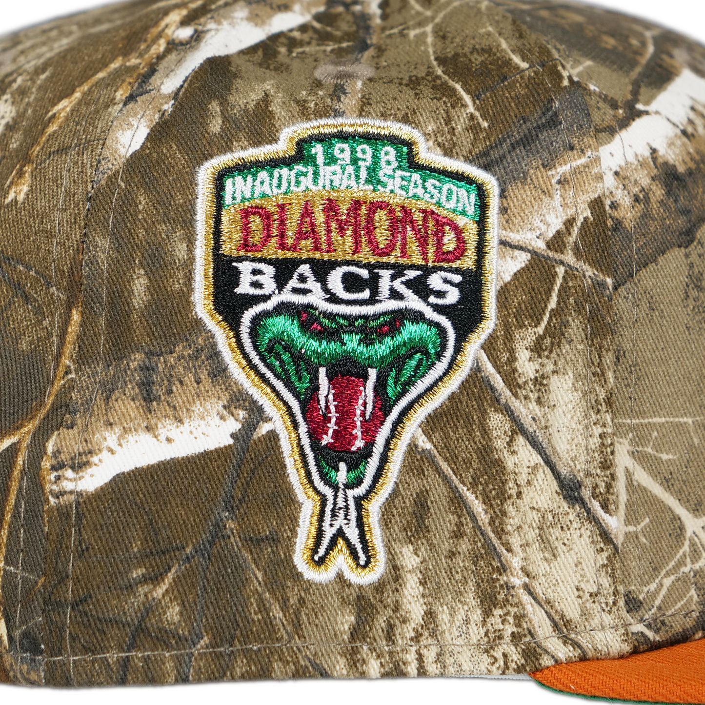 New Era Arizona Diamondbacks 59FIFTY Fitted Hat - Camo/ Orange
