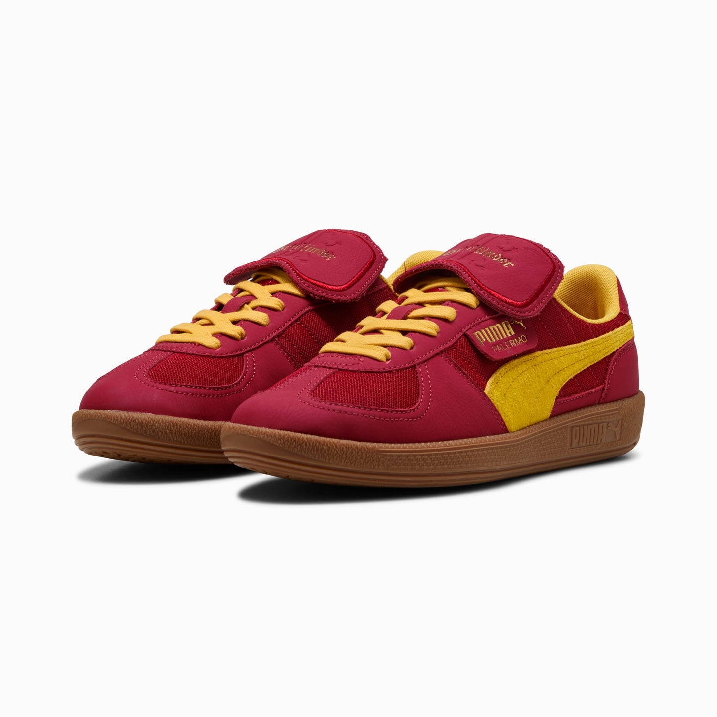 Men's Puma X Harry Potter Palermo - Dark Crimson/Yellow Sizzle
