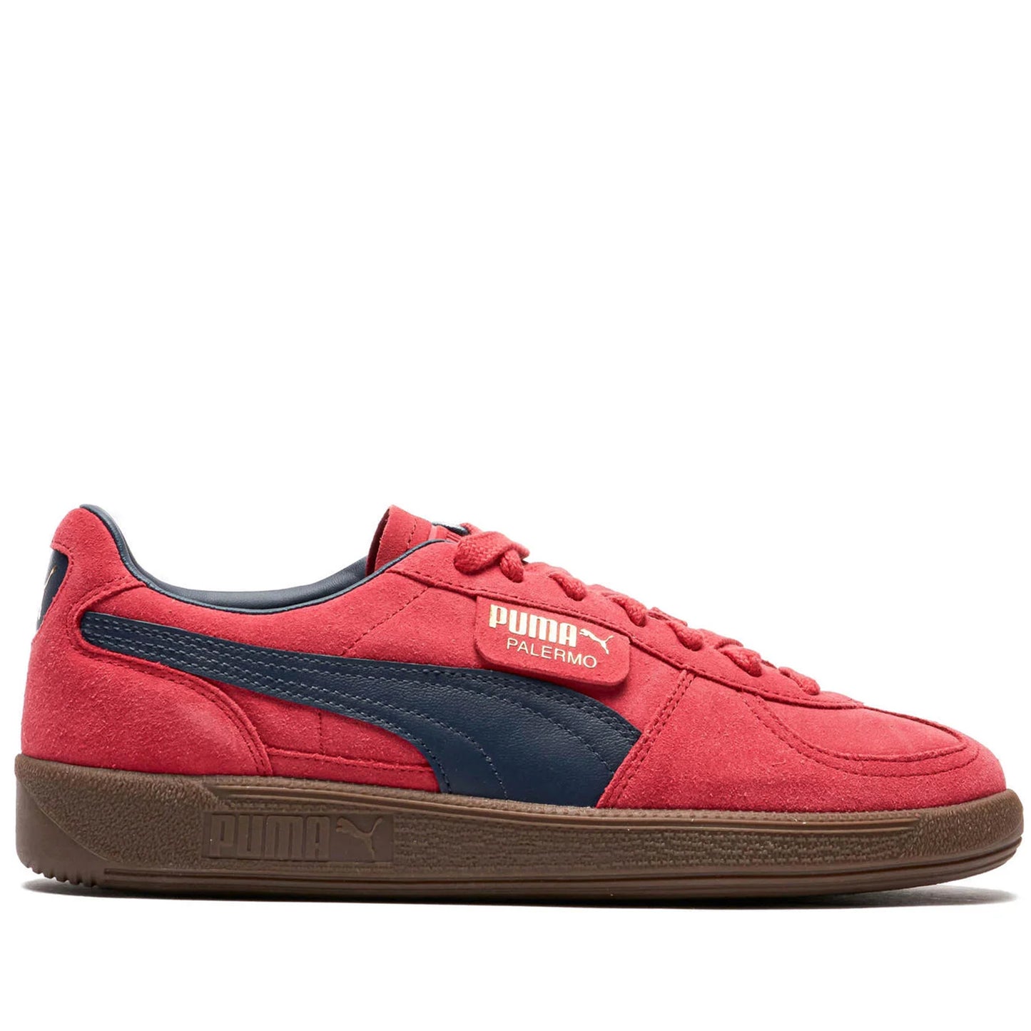 Men's Puma Palermo Shoes - Club Red/Club Navy