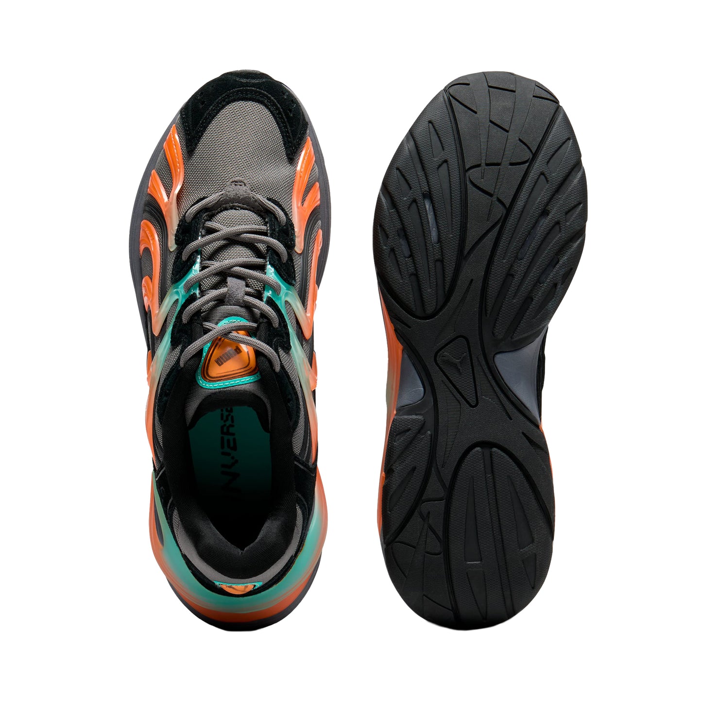 Men's Puma Inverse Fission - Dark Gray/Aquatic/Black