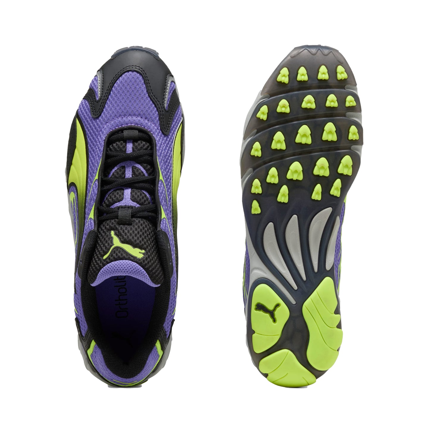 Men's Puma Inhale - Dark Amethyst/Yellow Alert
