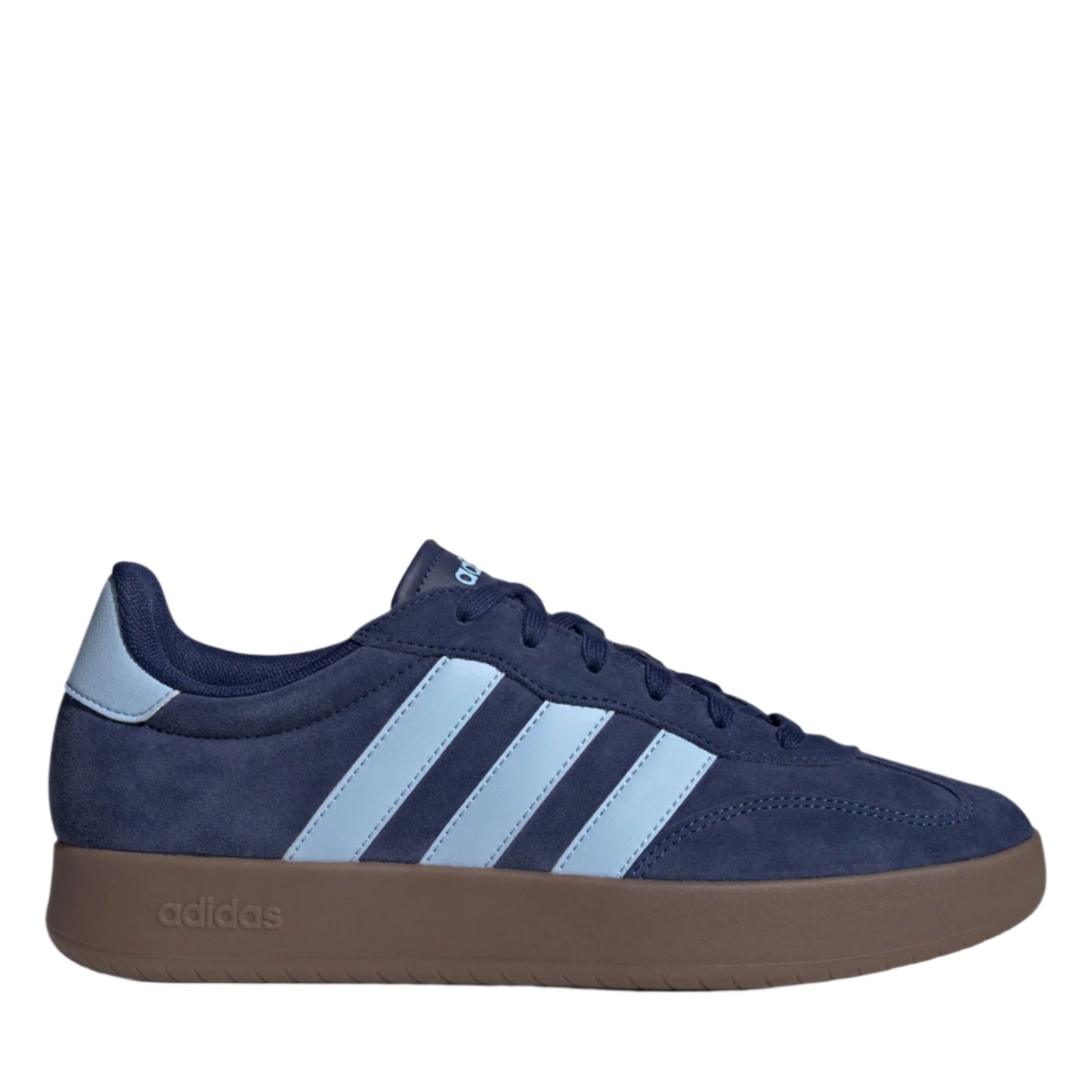 Men's Adidas Barreda Shoes - Dark Blue/Glow Blue/Gum
