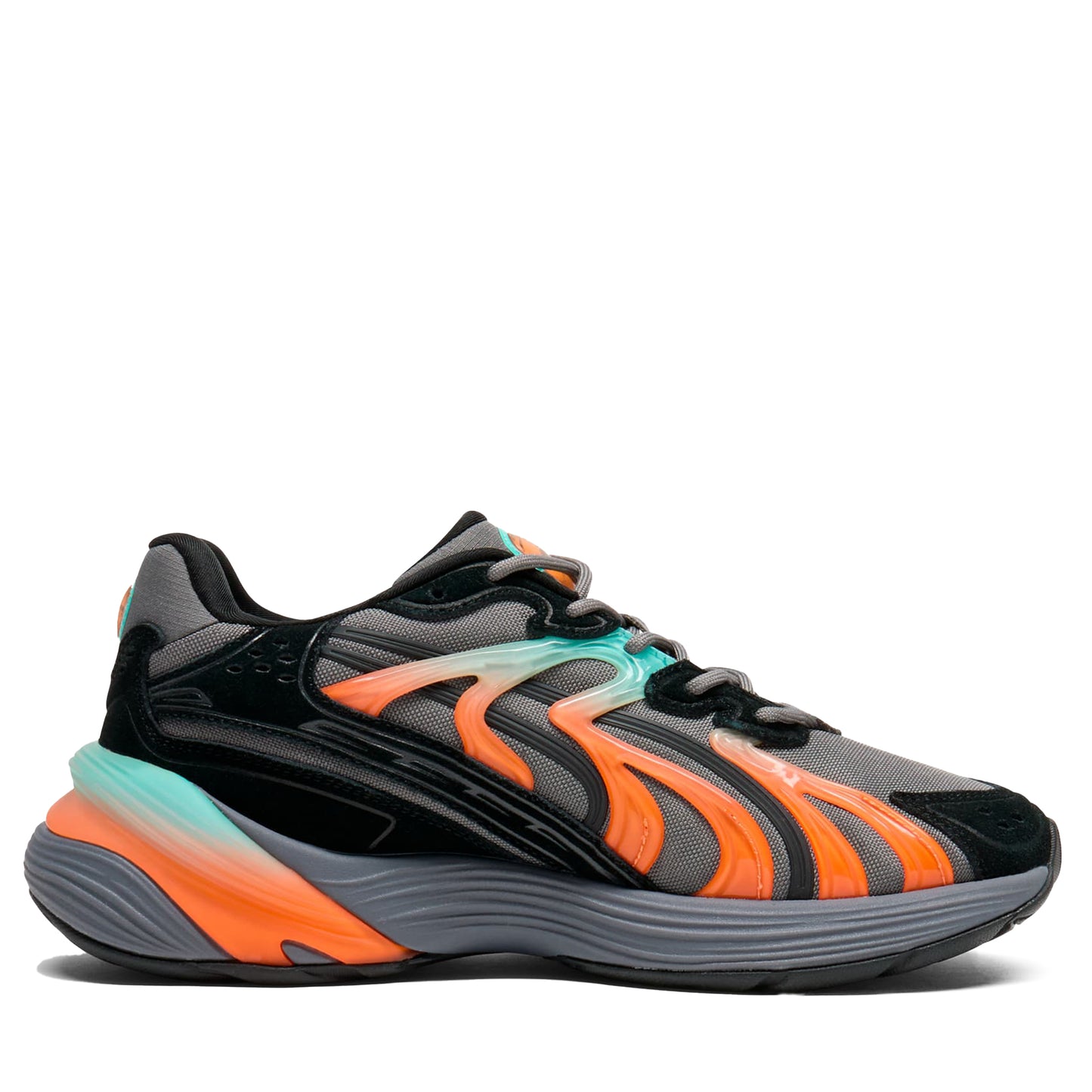 Men's Puma Inverse Fission - Dark Gray/Aquatic/Black