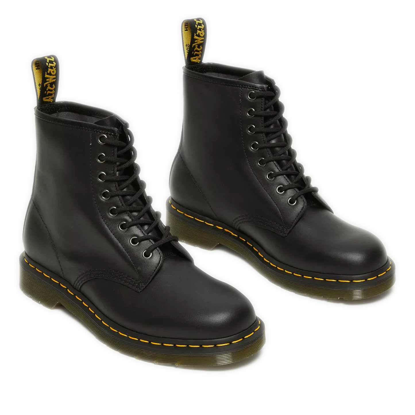 Men's Dr. Martens 1460 Nappa Leather Lace Up Boots - Black Nappa