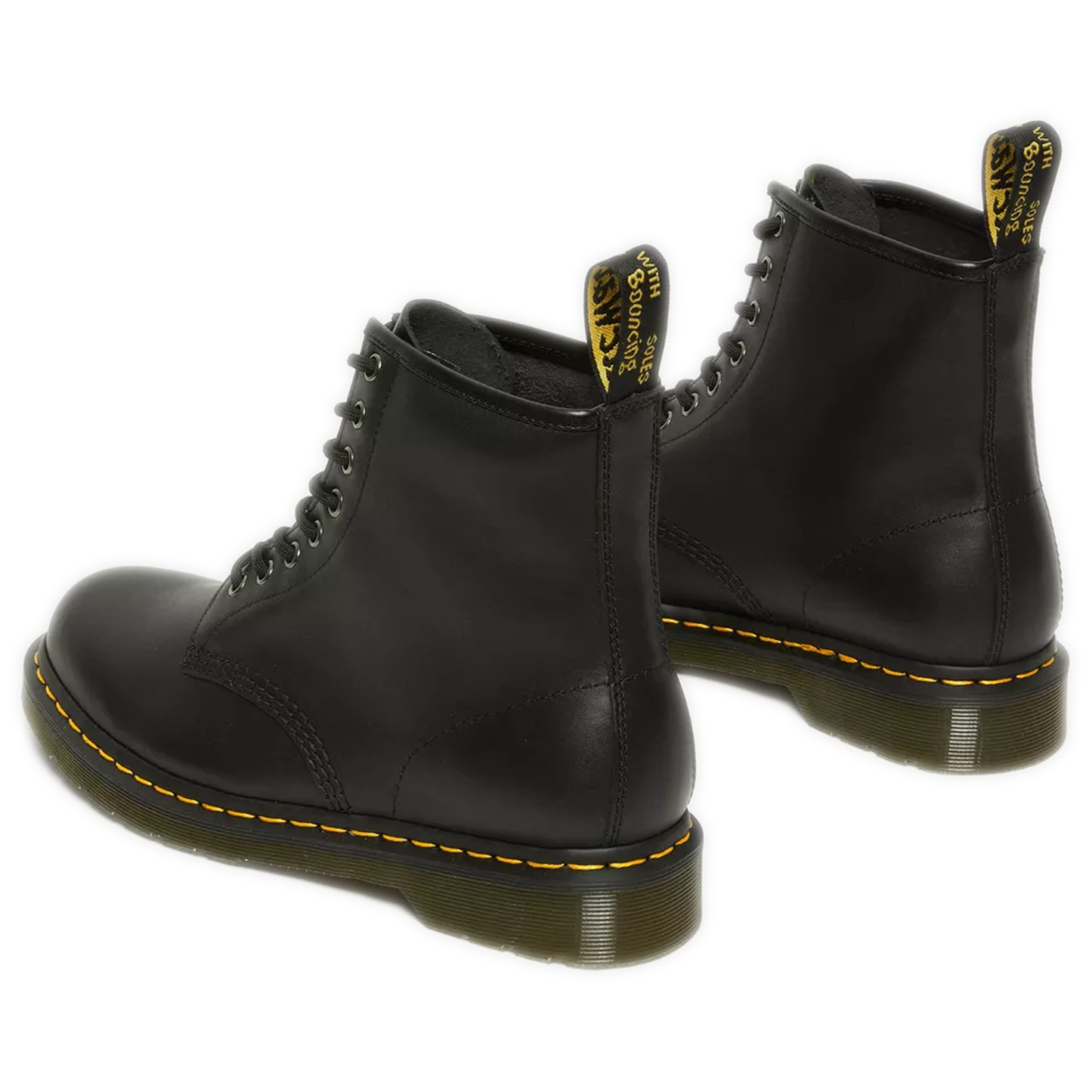 Men's Dr. Martens 1460 Nappa Leather Lace Up Boots - Black Nappa