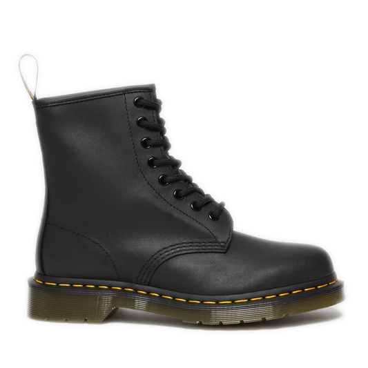 Men's Dr. Martens 1460 Greasy Leather Lace Up Boots - Black Greasy Leather