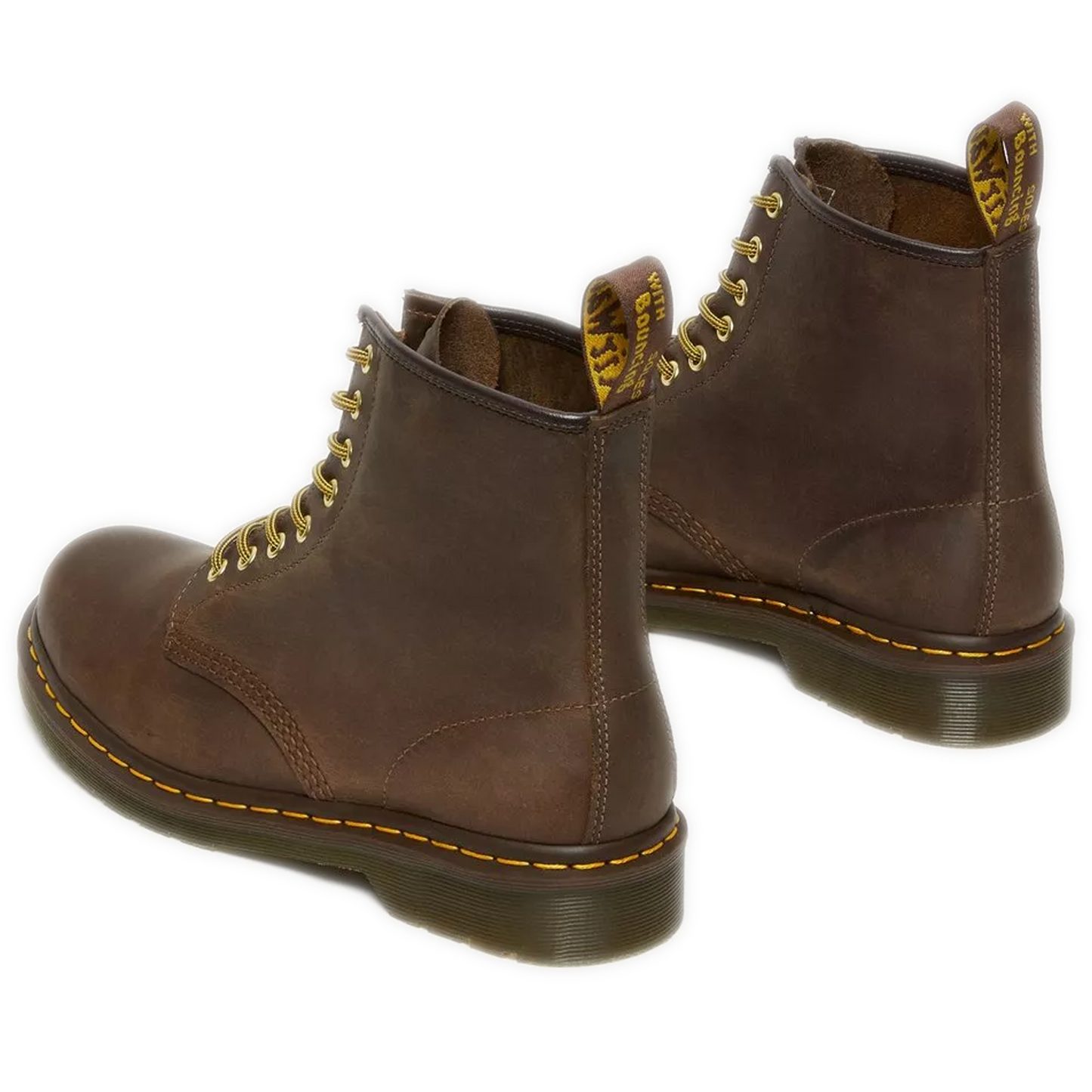 Men's Dr. Martens 1460 Crazy Horse Lace Up Boots - Brown Crazy Horse