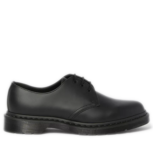 Women's Dr. Martens 1461 Mono Smooth Leather Oxford Shoes - Black Smooth