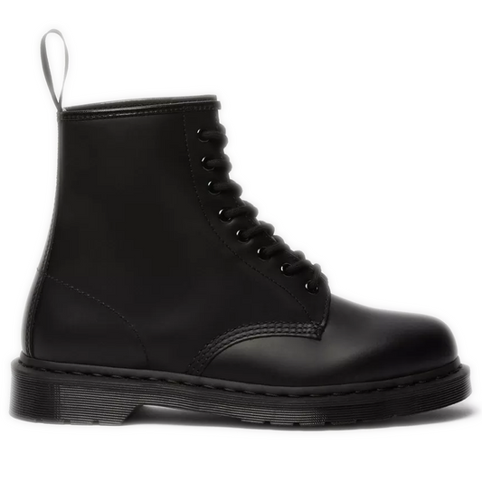 Women's Dr. Martens 1460 Mono Smooth Leather Lace Up Boots - Black Smooth