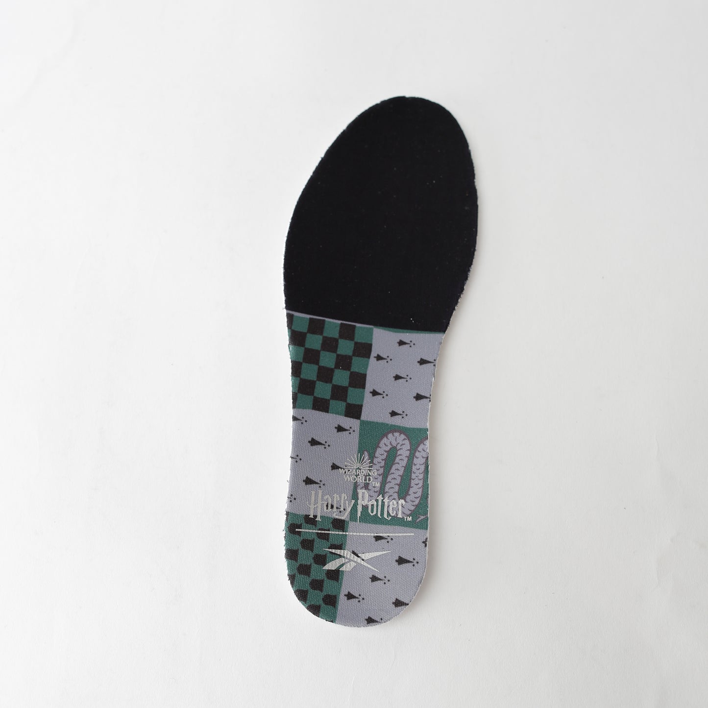 Preschool Reebok Harry Potter Slytherin Classic Leather Shoes - Black/Green Insole