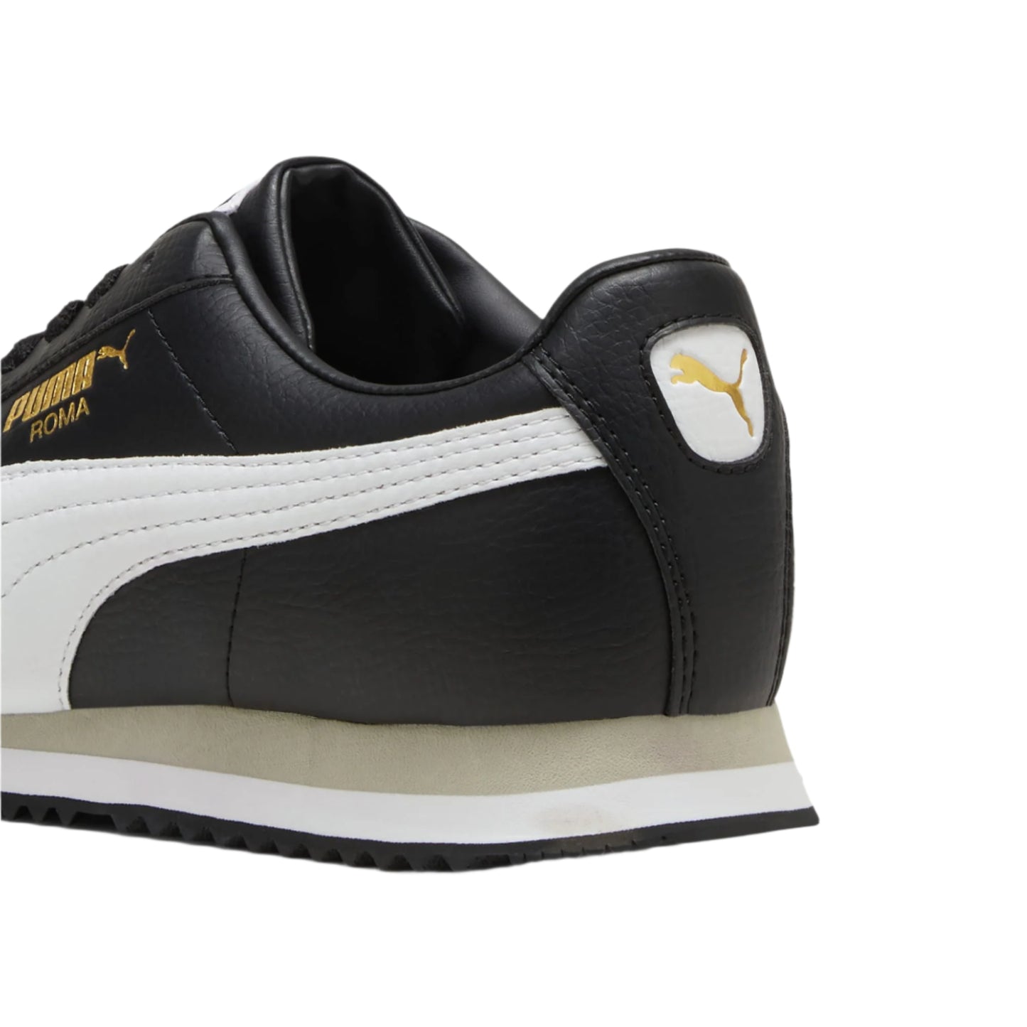 Men's Puma Roma 24 Shoes - Puma Black/Puma White/Smokey Gray
