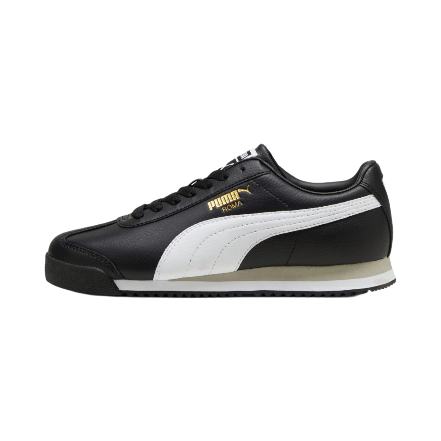 Men's Puma Roma 24 Shoes - Puma Black/Puma White/Smokey Gray