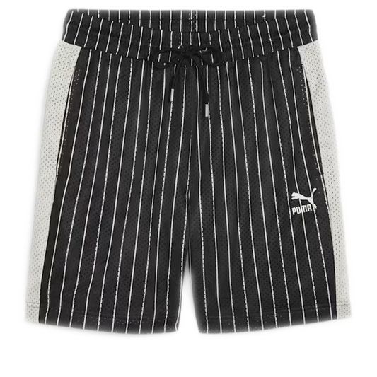 Men's Puma For the Fanbase T7 Men's Mesh Shorts - Black/ AOP