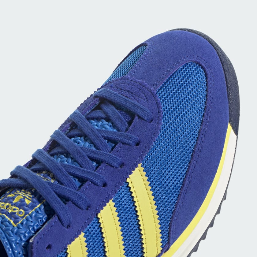 Men's Adidas SL 72 RS Shoes  - Semi Lucid Blue/Pure Sulfur