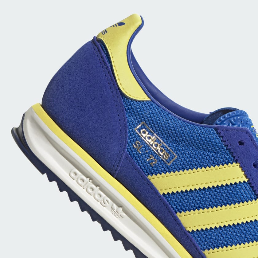 Men's Adidas SL 72 RS Shoes  - Semi Lucid Blue/Pure Sulfur