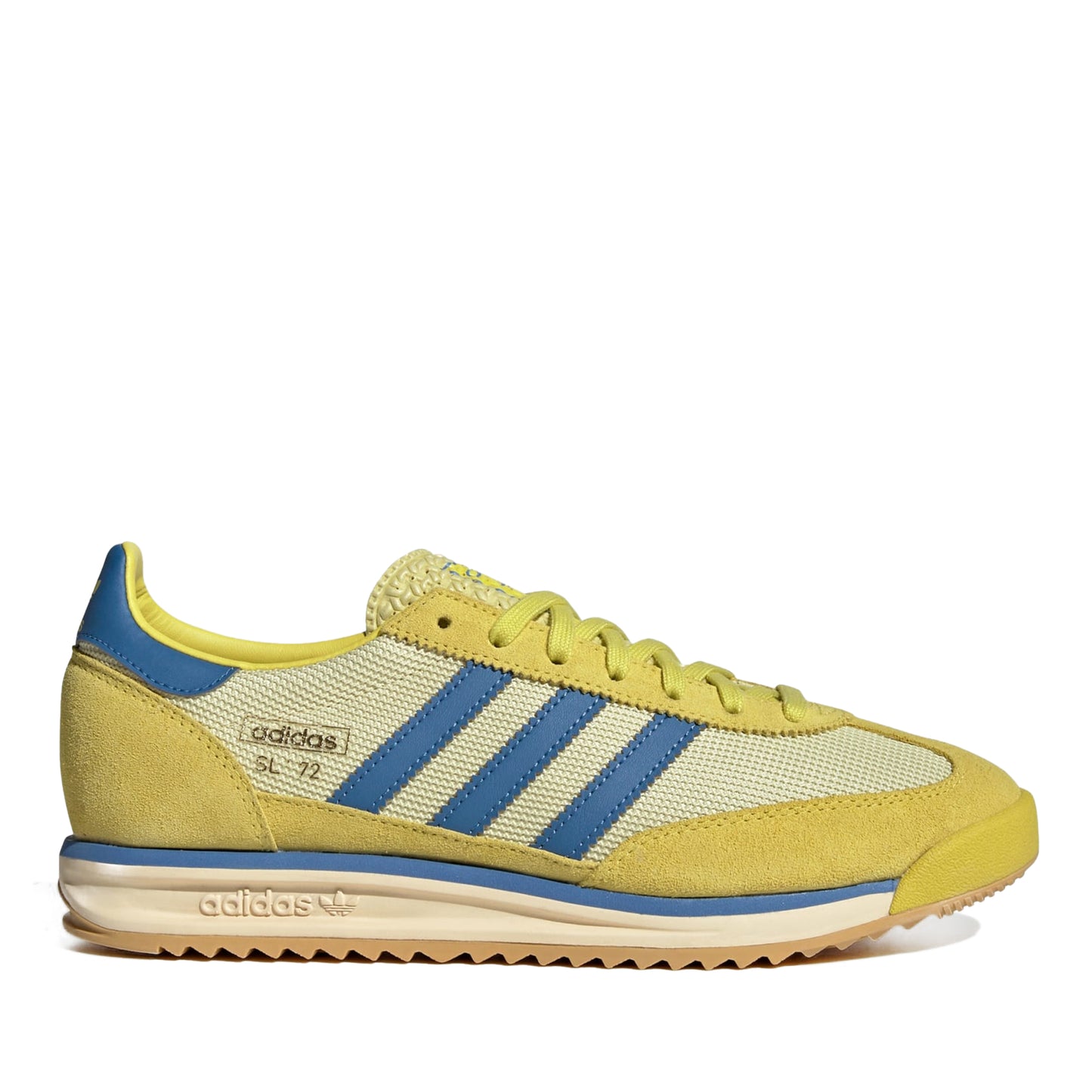 Men's Adidas SL 72 RS Shoes  - Pure Sulfur/Focus Blue/Powder Yellow