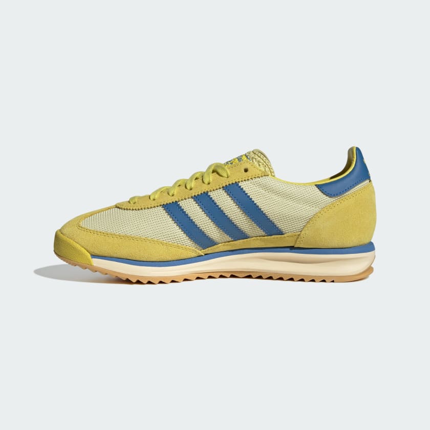 Men's Adidas SL 72 RS Shoes  - Pure Sulfur/Focus Blue/Powder Yellow