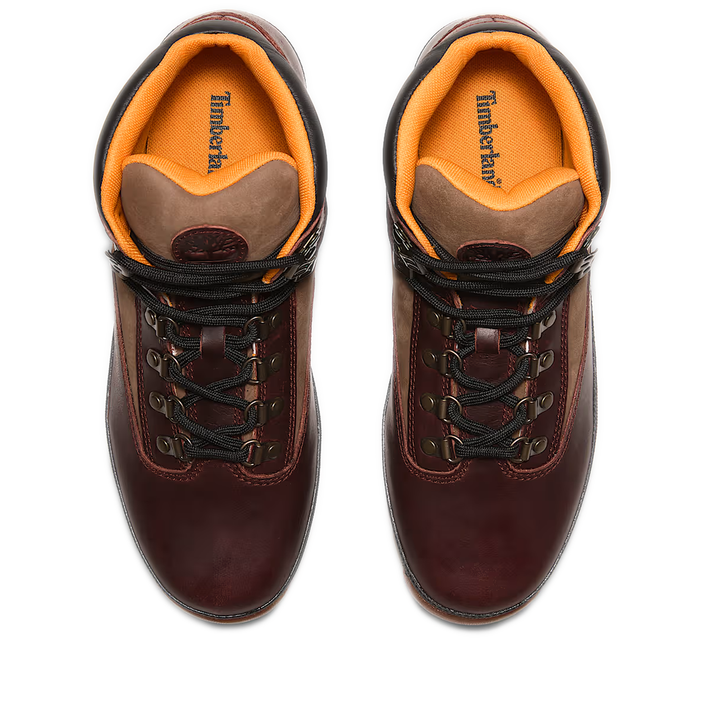 Men's Timberland Euro Hiker Mid Boot - Burgundy